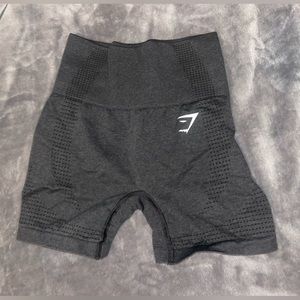 NWOT Black gymshark vital seamless shorts